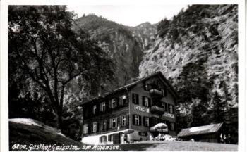 Gasthof Gaisalm (Achenkirch) - A xxxx 95 129 **